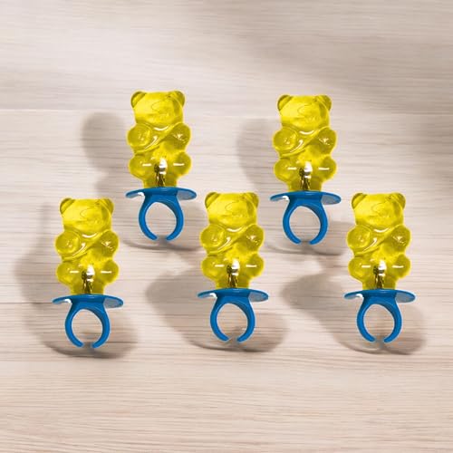 Teddy Pop Sour Lemonade Ring Lollipops - 40 Count