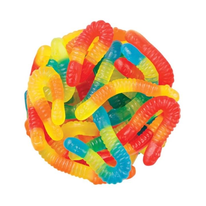 Premium European Sugar Free Gummy Worms - 2.2 Lb