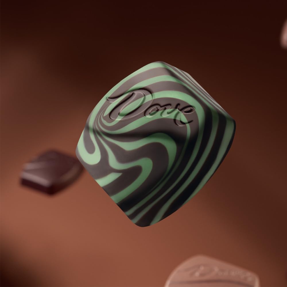 Dove Premium Dark Chocolate Mint Swirl - Limited Edition (1 Lb)