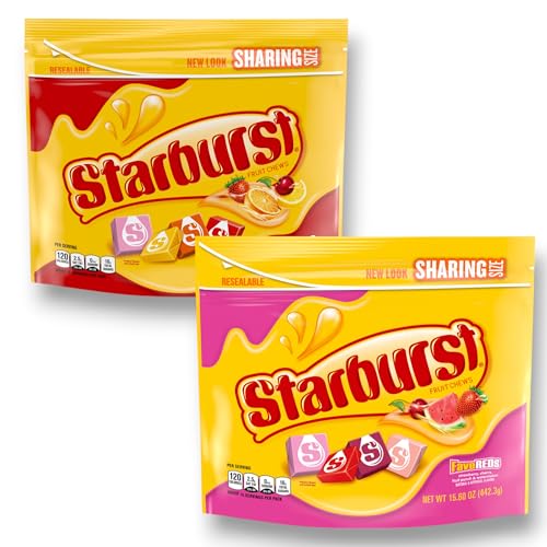 Starburst Original & Fave Reds Sharing Size (2-Pack)