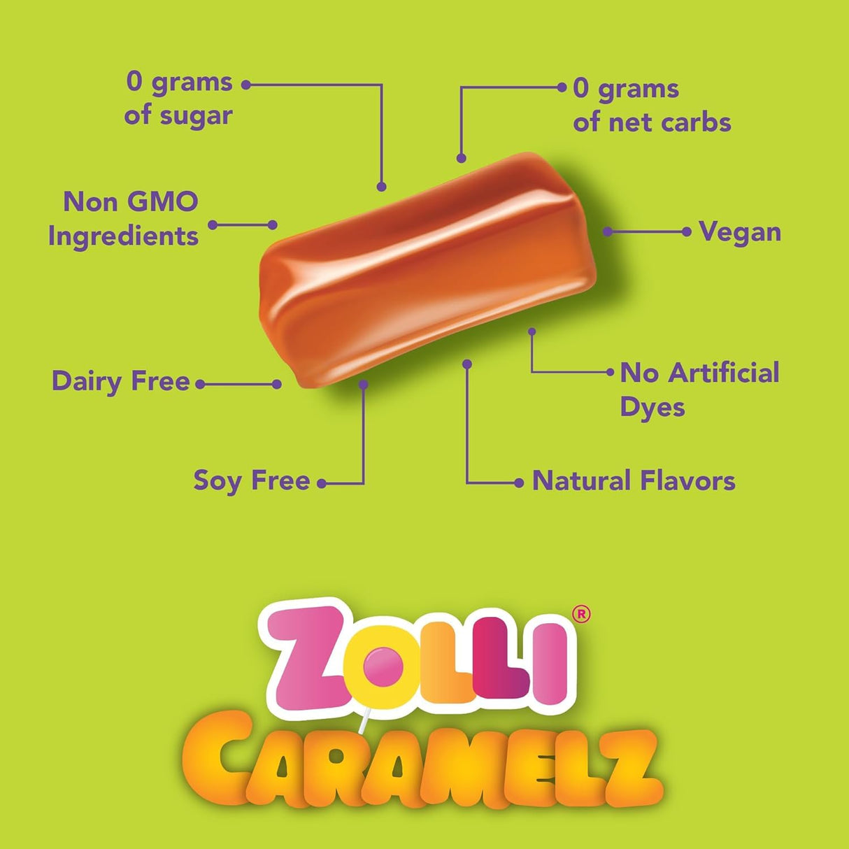 Zolli Caramelz - Chocolate Strawberry Mashup (2 Pack)