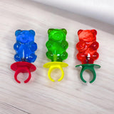 Teddy Pop Ring Lollipops - 30 Ct