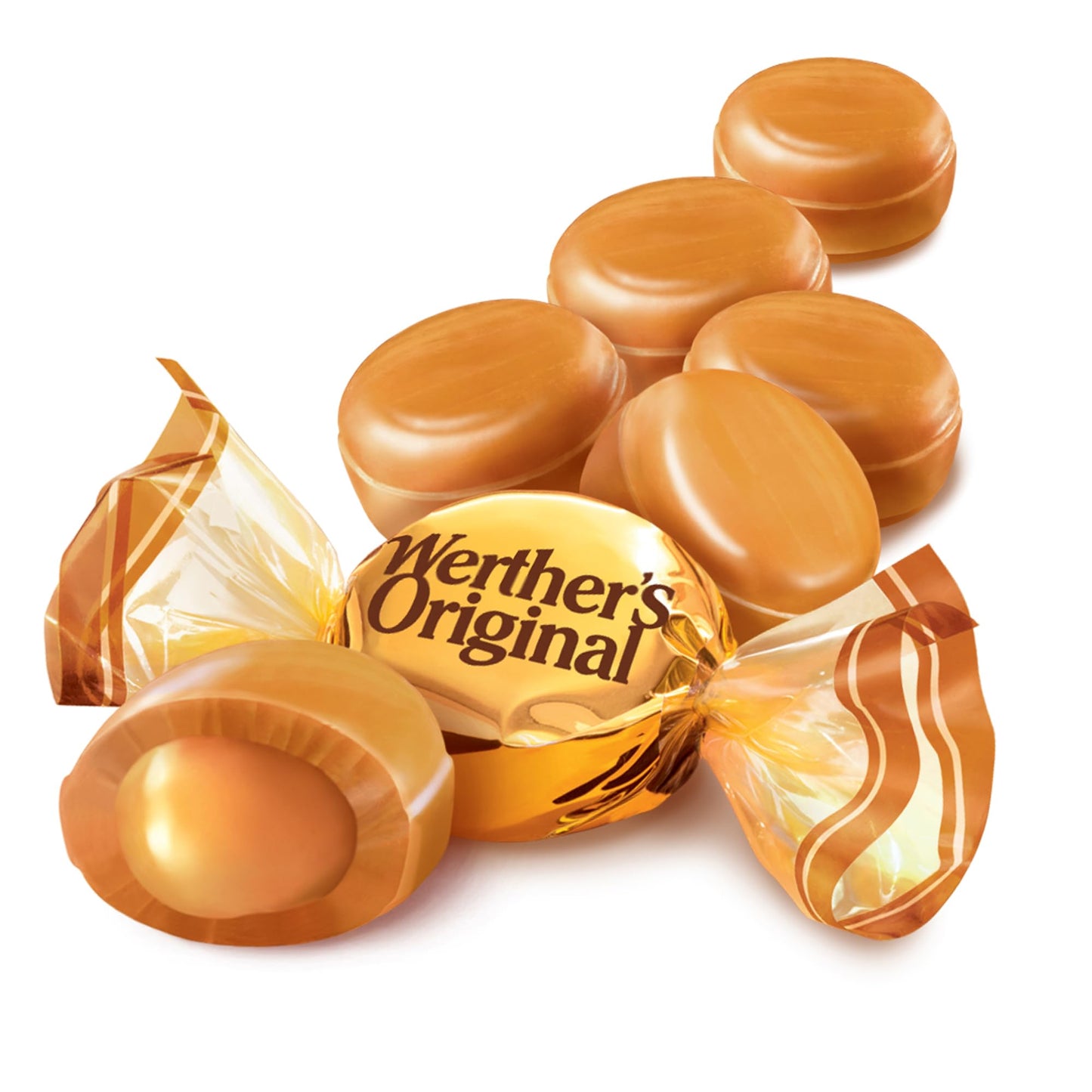 Werther's Original Classic Hard Candies With Creamy Caramel Filling (4.25 Lbs)