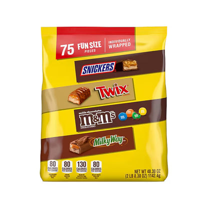 Mars Fun Size Chocolate Variety Pack (2.5 Lb)