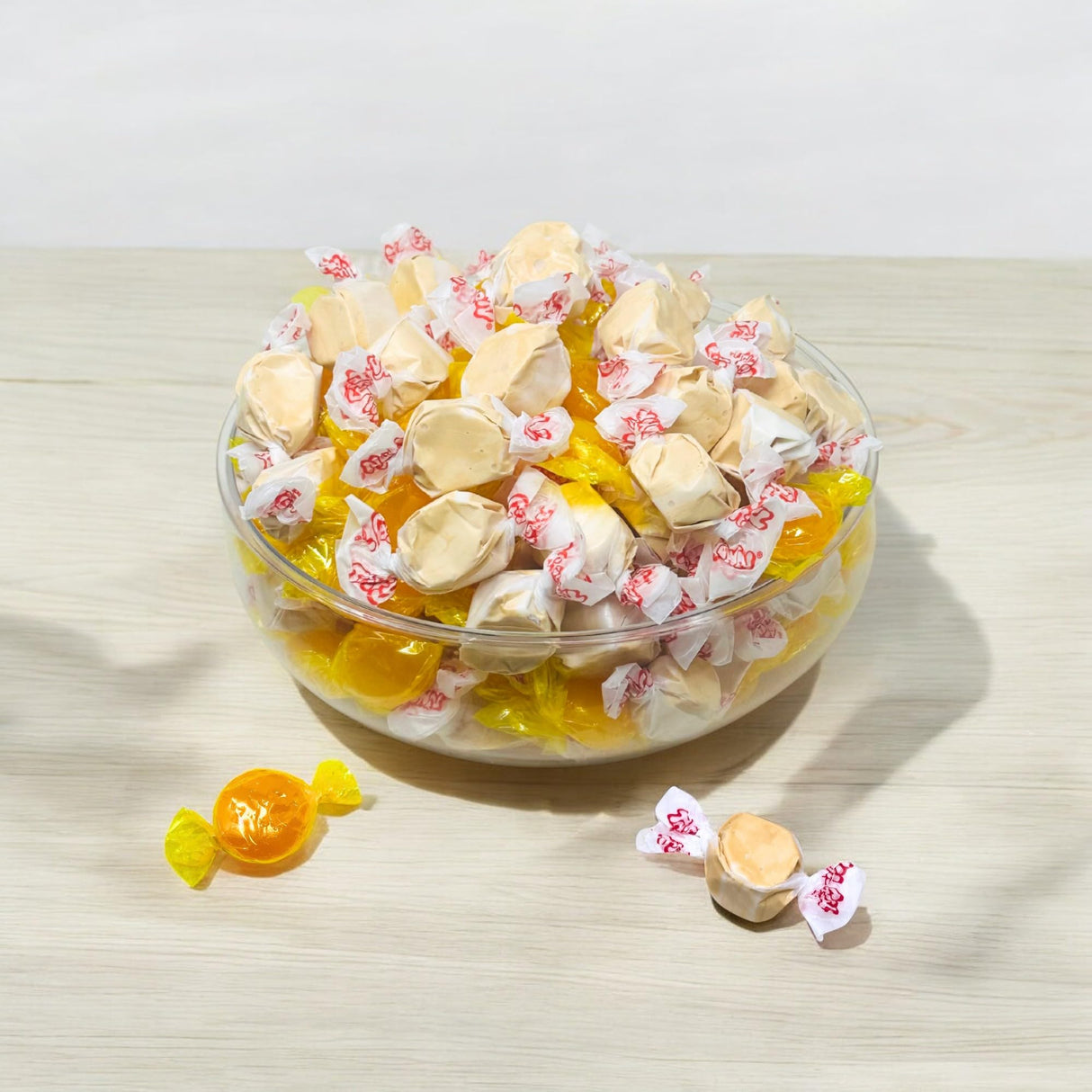 Butterscotch Lovers Mix - Butterscotch Hard Candy & Chewy Saltwater Taffy (2Lb)