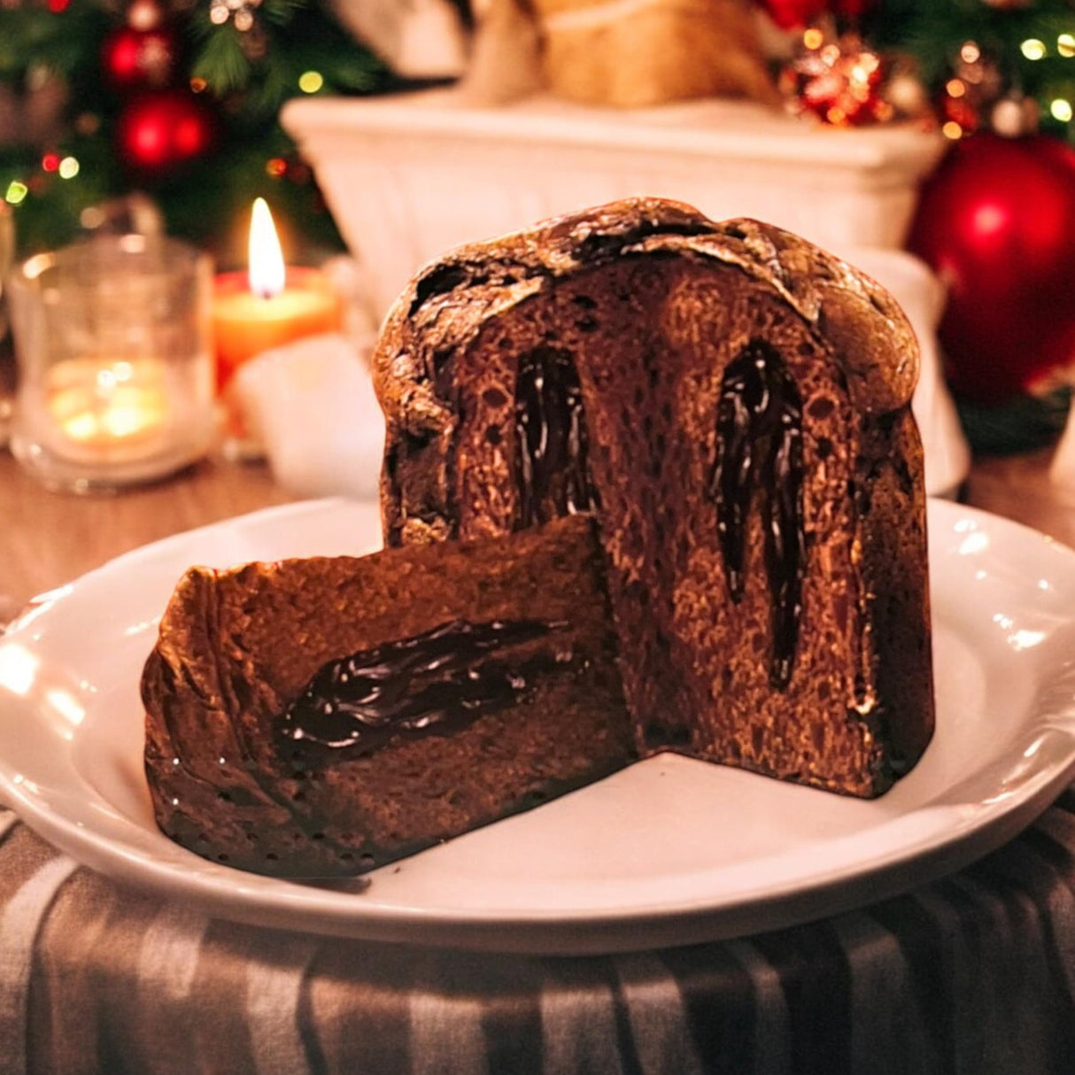 Premium Italian Style All-Chocolate Panettone