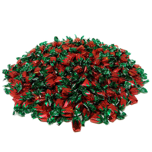 Classic Arcor Strawberry Filled Hard Candies - 10 Lbs