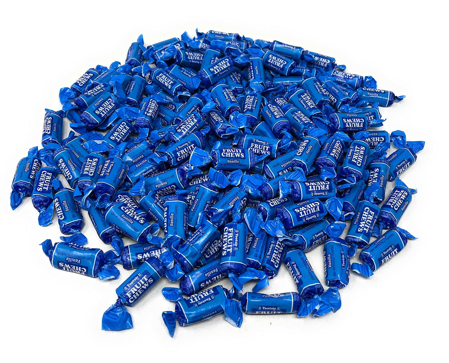 Tootsie Roll Vanilla Fruit Chews Bulk (130+pcs)