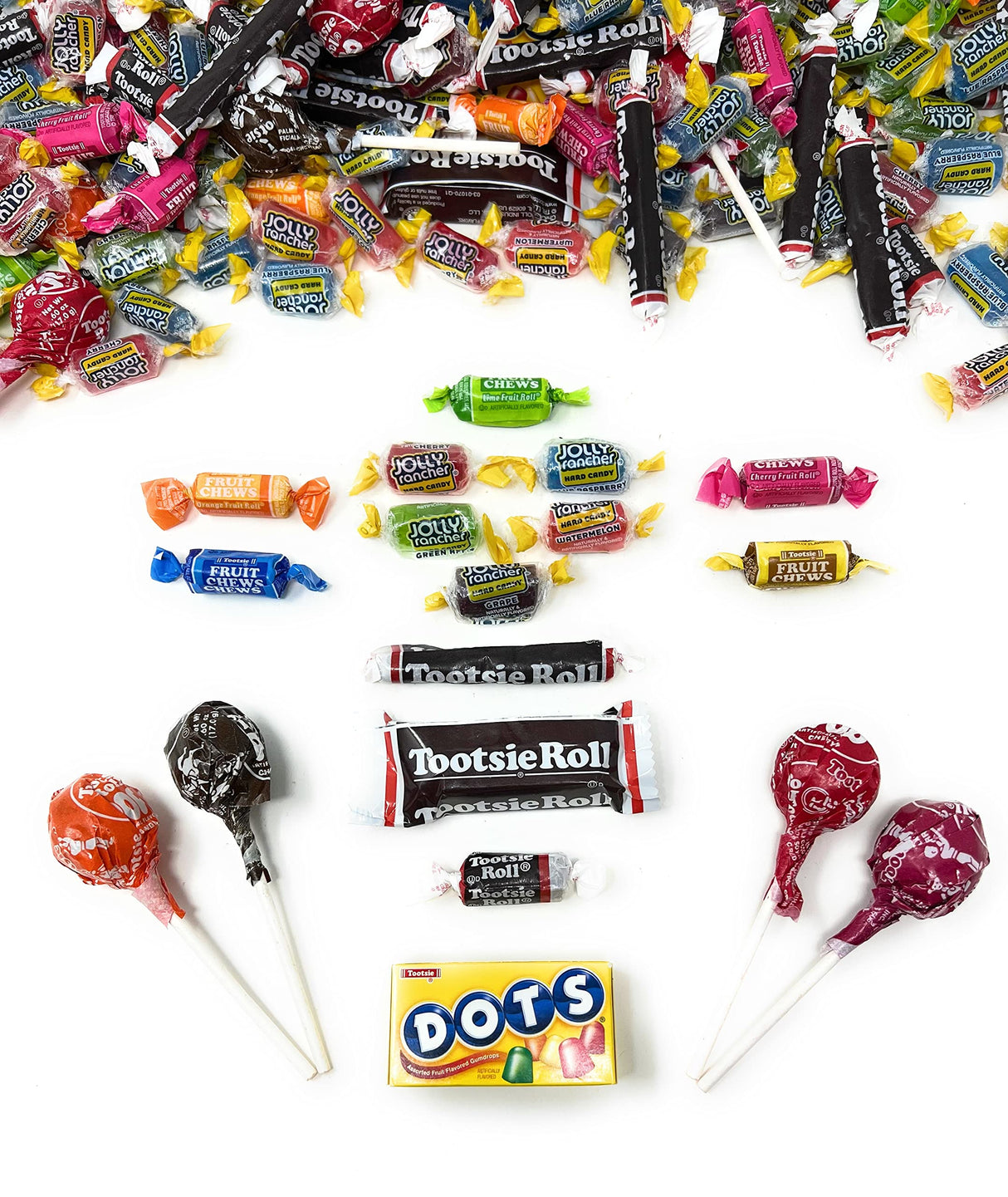 Classic Bulk Candy Mix - Jolly Rancher, Tootsie Rolls, Dots, Pops