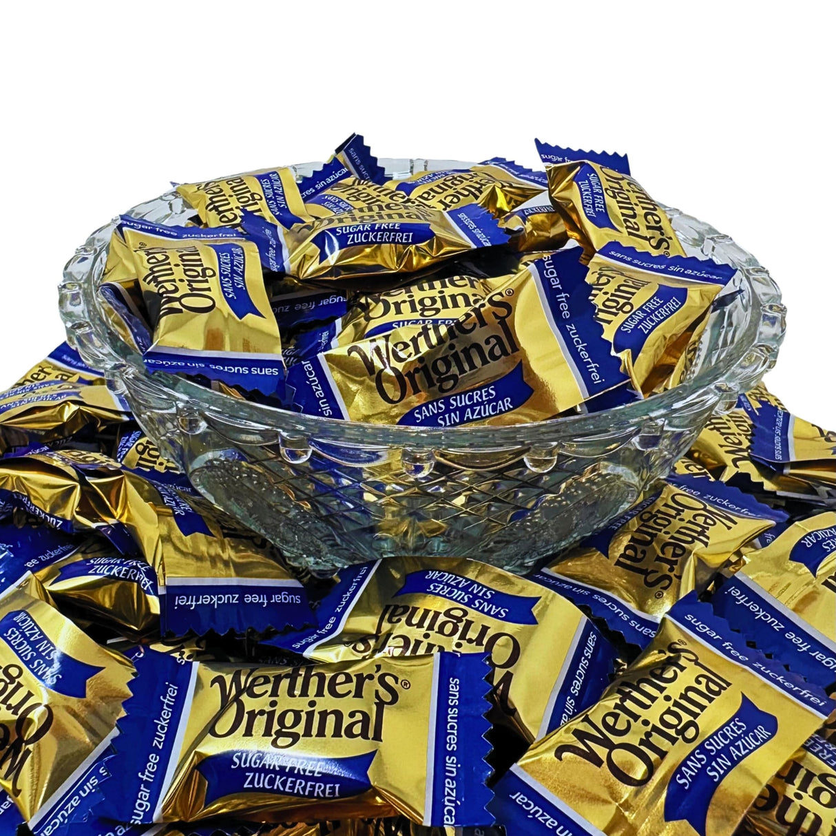 Werther's Original Premium Sugar-Free Hard Creamy Caramel Candies 1 Lb