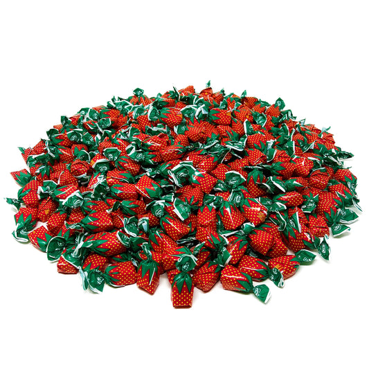 Classic Arcor Strawberry Filled Hard Candies - 6 Lbs