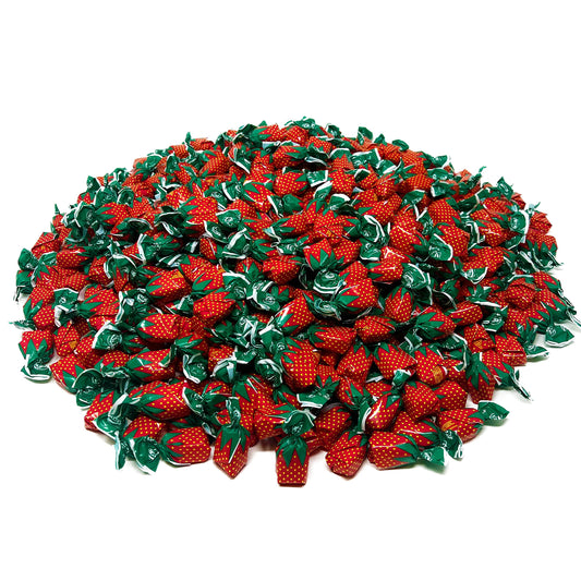 Classic Arcor Strawberry Filled Hard Candies - 10 Lbs