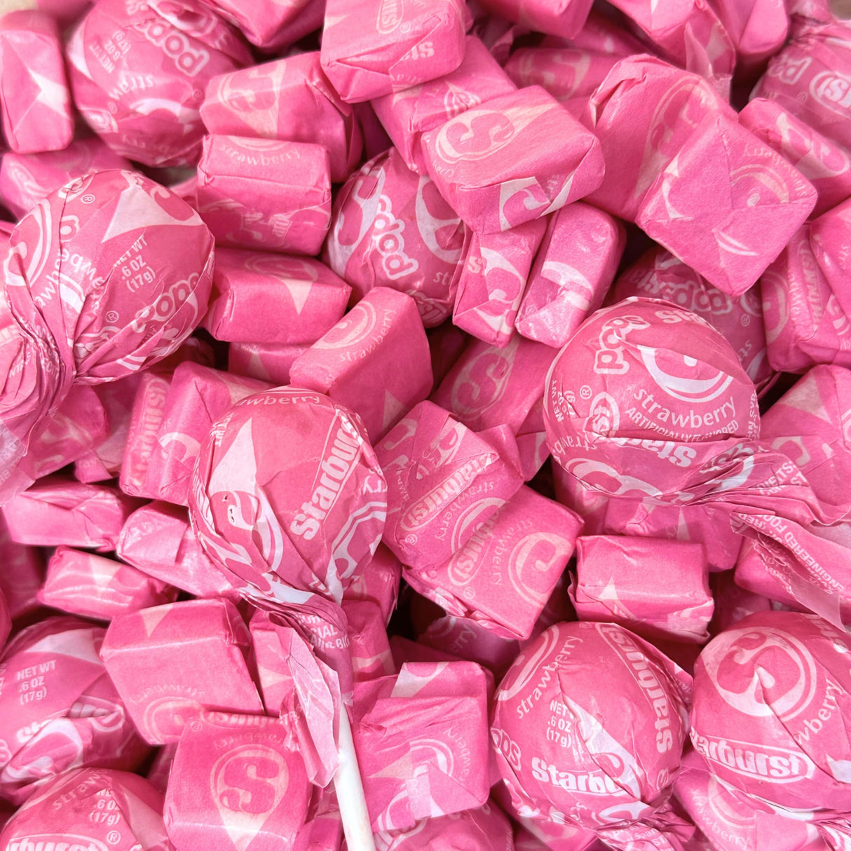 Starburst Strawberry Pops & Pink Chews Mix (2 Lbs)