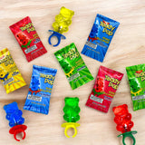 Teddy Pop Sour & Sweet Ring Lollipops Mix (60 Ct)