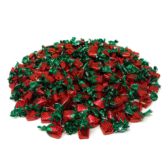 Classic Arcor Strawberry Filled Hard Candies - 3lbs