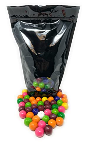 Dubble Bubble Assorted 10 Flavor Mix Fruit Flavored Bubblegum Gumballs 3 Lbs American Candy Bulk Bag (48 Oz)