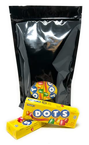 Dots Original Candy Assorted Fruit Flavored Gumdrops Funsize Box Bulk 2 Lbs Value Pack In Resealable Bag - 12 Count Of 2.25 Oz Boxes