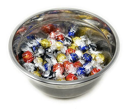 Lindt Lindor Chocolate Assorted Truffles Chocolate Candy Favorites Mix Individually Wrapped Assorted In Resealable Bag 2.5lbs (40 Oz)