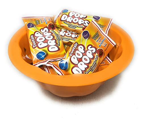 Tootsie Roll Pop Drops Candy Lollipop Suckers Without The Stick In Classic Assorted Fruit Flavors - 12 Count Of 2.25 oz Packs (1.68 lbs)