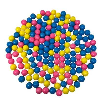 Dubble Bubble Cotton Candy Flavor Bubblegum Gumballs 0.94" (24mm) Vending Machine Refill 3 Lbs (48 Oz)