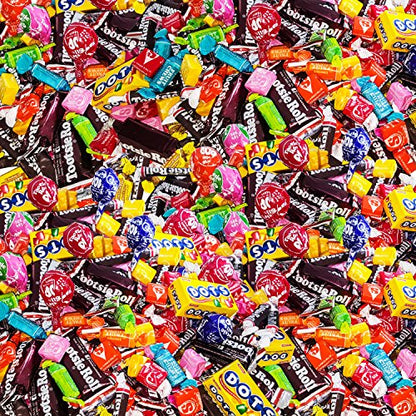ULTIMATE Candy Bulk Assortment  10.6 Lbs Tootsie Roll Starburst DOTS Fruit Chews Tootsie Pops Variety Mix  Approx. 415-Piece Bag (170 Oz)